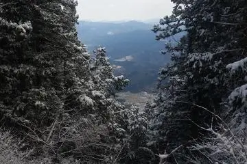 The view east, toward Nara Prefecture
