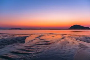 One of Japan's top 100 Sunset Beaches never disappoints you