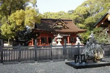 Inner shrine of Hachiman Gu, Okazaki (Photo: Aichi Prefecture)