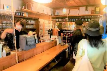 The cafe bar