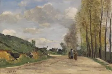Corot is often regarded as one of the legends of landscape painting (Photo: <a href="https://commons.wikimedia.org/wiki/File:Corot_-_Gouvieux,_pr%C3%A8s_Chantilly._La_Route.jpg" target="_blank" rel="noreferrer noopener nofollow">Christies / CC By SA 4.0</a>)