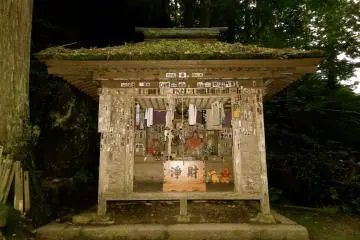 Small temples with a lot of character dot the mountain.