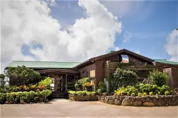 A peaceful wood log cabin awaits you on your holiday to the land of awamori and pork curry