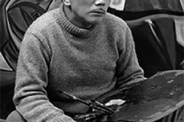 Taro Okamoto had a great friendship with Kurt Seligmann (Photo: <a href="https://commons.wikimedia.org/wiki/File:Tar%C5%8D_Okamoto.jpg" target="_blank" rel="noreferrer noopener nofollow">Public Domain</a>)