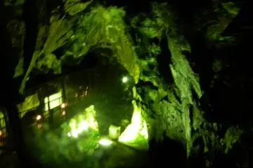 The mines themselves are dark, eery and cold. Nao says she thinks there is still silver in the mines, but if we tried to dig for it, the whole complex might collapse.