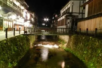 An evening stroll presents a whole other side of the town. Dark, peaceful and silent.