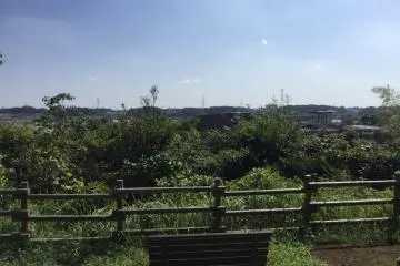 The view from the bluff over Teganuma