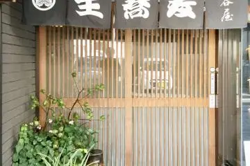 The noren curtain