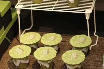 Matcha pudding