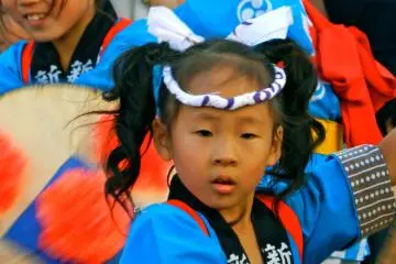 Even after dancing for hours, the little ones were still doing their best.