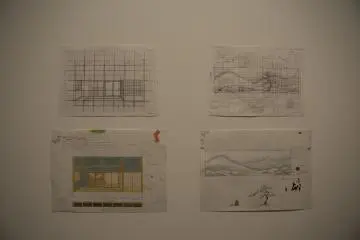 Set design and other sketches also accompanied the film giving you a further look into its production.
