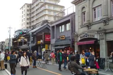 When the street is pedestrianized for a festival, Elevato set up some tables outside the cafe