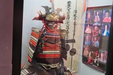 Hiroshima Castle weapons and armour exhibit