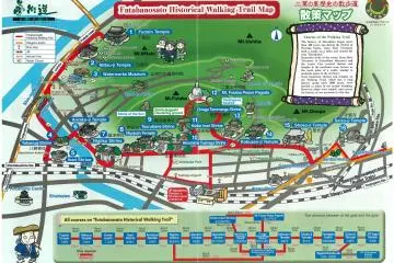 Futabananosato historical walking trail 
