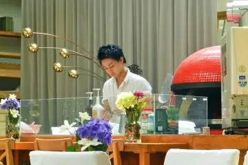 Chefs at work.