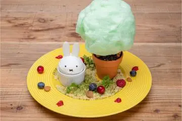 Adorably presented dishes are available at the event (Photo: Miffy Cafe)
