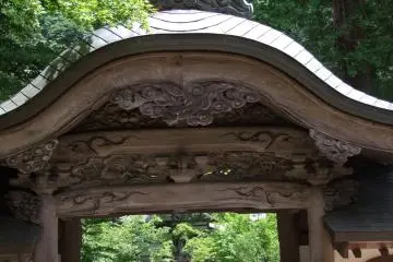 <p>หนึ่งในประตูของวัด</p>