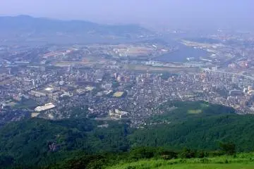 Daytime view from the top
