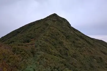 A view of the second peak ahead, Mt Shirokko Mori