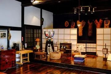 Inside the buildings you can take a glimpse of how Tono families lived behind closed doors