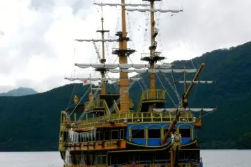 I was so excited to be going on a pirate ship.