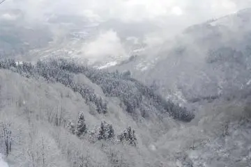 <p>Pemandangan lain dari puncak lereng GALA Yuzawa Snow Resort</p>