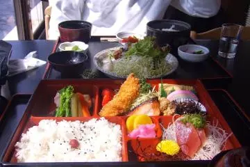Restaurant Rikyuu at Awashima Marine Park.