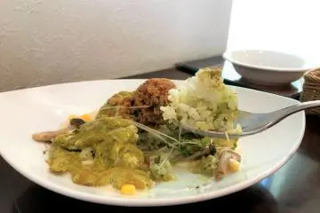 Green tea infused rice!
