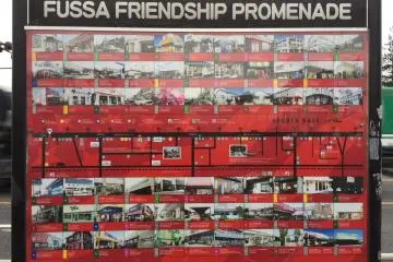 Information board on Tokyo Kanjo avenue