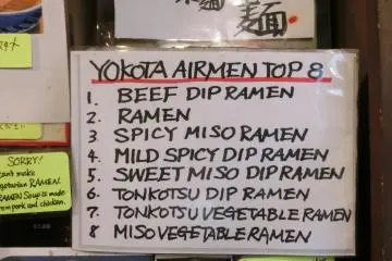 The top 8 ramen at Kipposhi