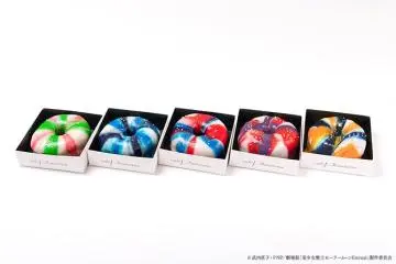 Inner-senshi doughnuts! (Photo: <a href="https://www.atpress.ne.jp/news/239637" target="_blank" rel="noreferrer noopener nofollow">コニカミノルタプラネタリウム株式会社</a>)