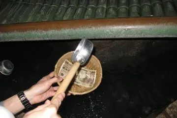 Wash your money at Zeniarai-Benten Shrine, and it's said to double