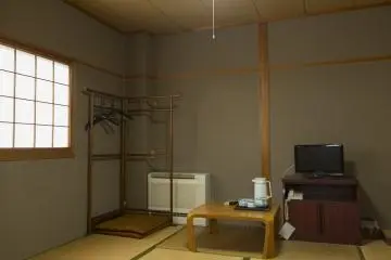 One of the large rooms available with an ensuite bathroom
