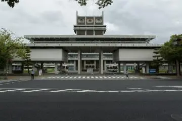 Located just opposite Nara's main park area the building hides its secret well