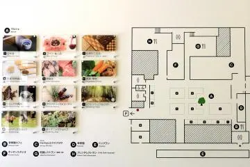 A map of Biotopia Marche
