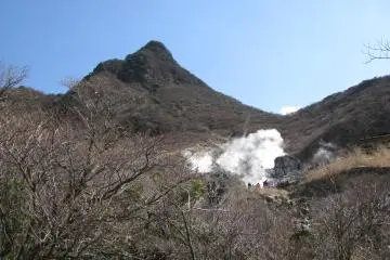 The view around Owakudani