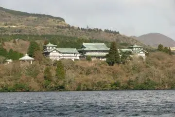 The view from the cruise ship