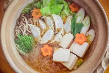 It wouldn't be winter in Japan without nabe - in this case, gyoza nabe!