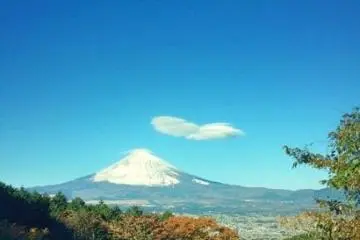 View of Mount Fuji from Owakudani