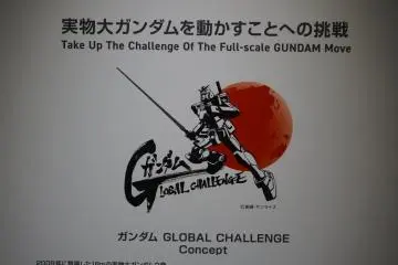 The Gundam Global Challenge logo.