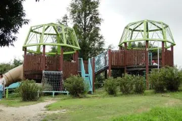 The kids' play area