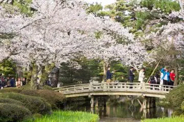 Spring at Kenrokuen, Ishikawa Prefecture