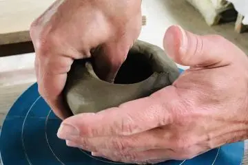 He then demonstrates the master's touch