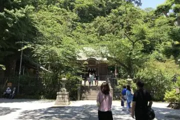 The Goryo Jinja grounds