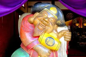 Daikokuten, god of wealth, at Hase Dera