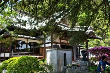 The main hall at An'yo-in 