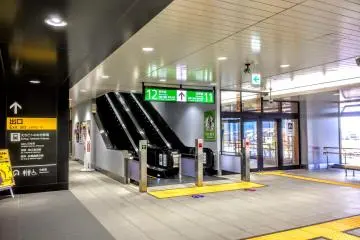 A modern, clean station