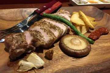Japanese Pork Rib Loin Spicy Grill