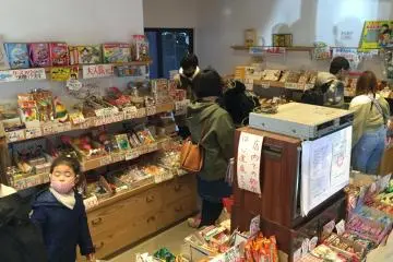 Sample a wide variety of sweets.