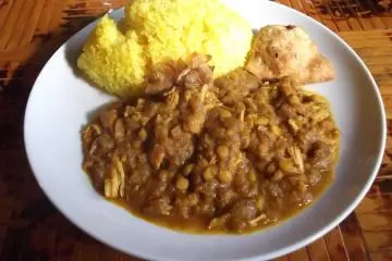 My lunchtime curry